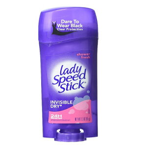 【最大2000円クーポン3月28日まで】お得サイズ★65g（2.3oz)　Lady Speed Stick Shower Fresh レディスピードスティック デオドラント（シャワーフレッシュ）