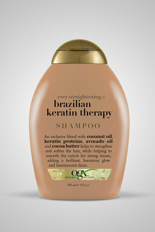 OGX Shampoo Brazil Keratin Therapy 13oz 385 ml　オーガニックス シャンプー ブラジルケラチンセラピー