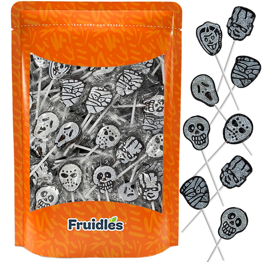 【最大2,000円クーポン5月16日01:59まで】Halloween Tattoo Lollipop, Skulls, Mummies, and Ghosts Suckers Candy