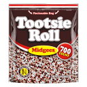 Tootsie Roll Chocolatey Twist Midgees Resealable Standup Bag, Peanut Free, Gluten Free original, Mini Midgees 77.76 Ounce