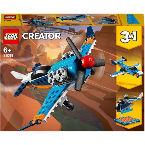 レゴ クリエーター LEGO Creator 3-1プロペラ飛行機 31099 玩具 (128ピース） アメリカーナがお届け!のサムネイル