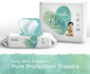 【最大2,000円クーポン12月26日01:59まで】Pampers Aqua Pure Baby Diaper Wipes, 6 Packs, 336 Count / パンパース おしり拭き アクアピュア 無香料 56枚入り x 6パック