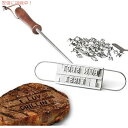 ハーロブ バーベキュー ミートブランディングアイロン ホットプレス 入れ替え可能な文字付き Harlov BBQ Meat Branding Iron with...