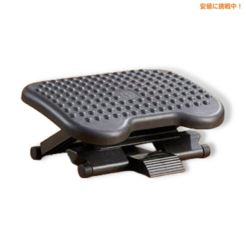 HUANUO フットレスト 高さ 角度調節可能 お家 オフィス デスクワーク Adjustable Under Desk Footrest for Home Office