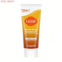 【最大2,000円クーポン5月16日01:59まで】ルームデオドラント トーステッドココナッツ 62g Lume Cream Tube Deodorant To...