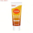 ルームデオドラント トーステッドココナッツ 62g Lume Cream Tube Deodorant Toasted Coconut 2.2oz