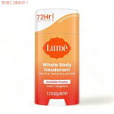 【最大2,000円クーポン5月16日01:59まで】ルーム インビジブル デオドラント クリーンタンジェリン 62g Lume Invisible Cream ...