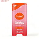 【最大2,000円クーポン5月16日01:59まで】ルーム デオドラントスティック ピオニーローズの香り 75g Lume Deodorant Stick Pe...