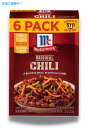 [6] }R[~bN ` IWi V[YjO~bNX 212g McCormick Chili Original Seasoning Mix 7.5oz 6pk