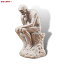 NEWQZ ͤ  ݽ ʪ ץꥫ ֥ [ɥȡ] Creative Thinker Statues Individual Figurine for Living Room Decor, Sandstone