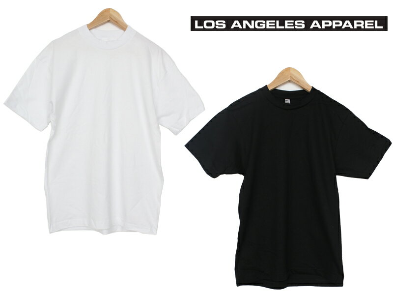 Tシャツ 半袖 メンズ ロサンゼルスアパレル Los Angeles Apparel S/S Crew Neck 6.0oz Heavy