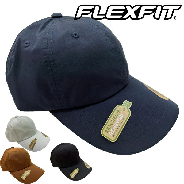 キャップ 帽子 メンズ フレックスフィット リサイクル素材/flexfit YUPOONG CLASSICS RECYCLED TRENDY DAD CAP (別注品)