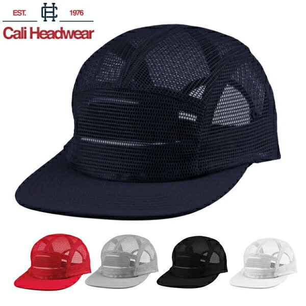 キャップ 帽子 メンズ Cali Headwear 5 Panel Mesh Cap