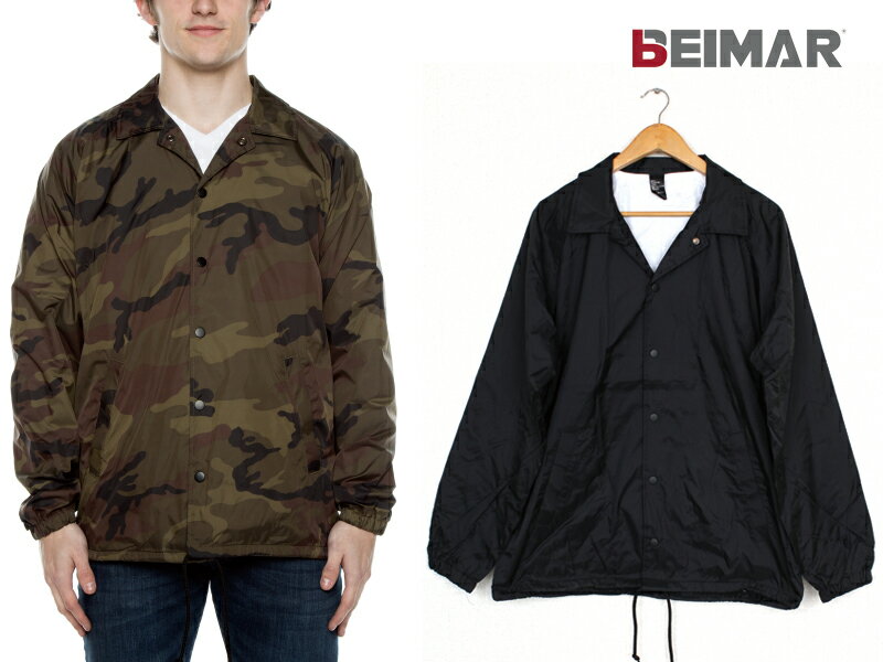 コーチジャケット BEIMAR WB103M Coaches Jacket Modern Fit