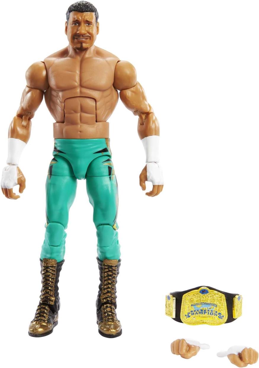 Mattel WWE エディ・ゲレロ エリート コレクション アクションフィギュア、6インチ 可動式コレクターギフト WWEファン対象 対象年齢8歳以上