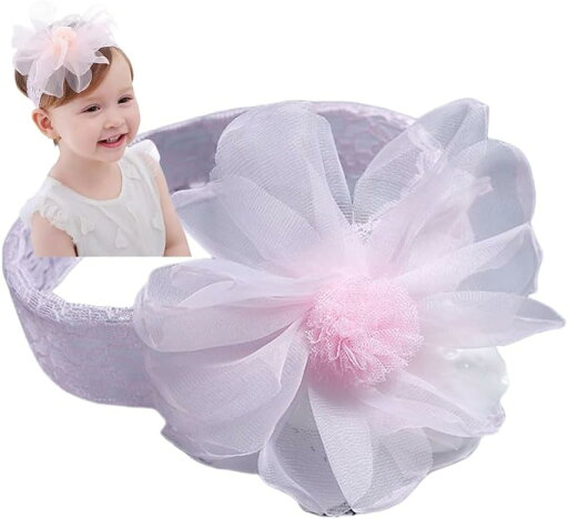 Rannyrena Lace Flower Babhirghirghirsヘッドバンドピンクのノット幼児ラップソフトシフォン弾性ベビーターバンヘアバンド新生乳児幼児の子供向け(ピンクB) Rannyrena Lace Flower Babhirghirghirsヘッドバンドピンクのノット幼児ラップソフトシフォン弾性ベビーターバンヘアバンド新生乳児幼児の子供向け(ピンクB)