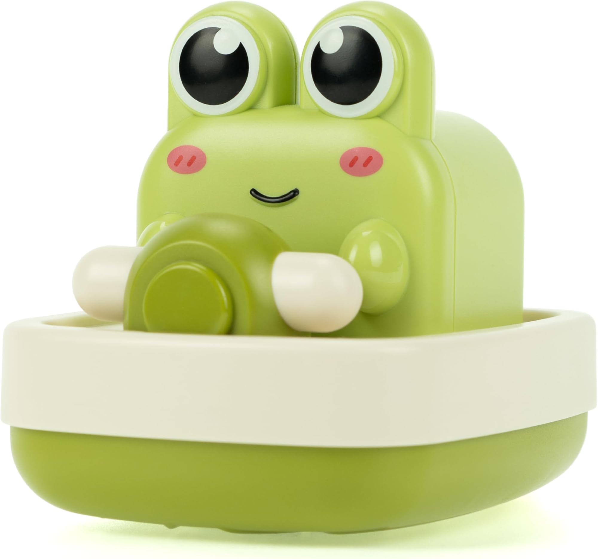 duckboxx xx巻き上げボートカエルバスおもちゃスピンプロペラ、バッテリーの型型なしアンチラストインタラクティブモンテッソーリおもちゃのおもちゃなし
