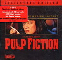 2002/8/20 発売輸入盤収録曲：　Disc-1:1. Pumpkin and Honey Bunny (Dialogue)/Misirlou / Dick Dale & His Del-Tones - 2:272. Royale With Cheese (Dialogue) - 1:423. Jungle Boogie / Kool & The Gang - 3:05 (74/4)4. Let's Stay Together / Al Green - 3:15 (72/1)5. Bustin' Surfboards / Tornadoes - 2:266. Lonesome Town / Ricky Nelson - 2:13 (58/7)7. Son of a Preacher Man / Dusty Springfield - 2:25 (69/10)8. Zed's Dead，Baby (Dialogue)/Bullwinkle Part II / Centurians - 2:399. Jack Rabbit Slims Twist Contest (Dialogue)/You Never Can Tell / Chuck Berry - 3:1210. Girl，You'll Be a Woman Soon / Urge Overkill - 3:09 (94/59)11. If Love Is a Red Dress (Hang Me in Rags) / Maria McKee - 4:5512. Bring Out the Gimp (Dialogue)/Comanche / Revels - 2:1013. Flowers on the Wall / Statler Brothers - 2:23 (66/4)14. Personality Goes a Long Way (Dialogue) - 1:0015. Surf Rider / Lively Ones - 3:1816. Ezekiel 25:17 (Dialogue) - 0:52Collector's Edition Bonus Tracks:17. Since I First Met You / Robins - 2:2018. Rumble / Link Wray And His Ray Men - 2:25 (58/16)19. Strawberry Letter 23 / Brothers Johnson - 4:57 (77/5)20. Out Of Limits / Marketts - 2:05 (64/3)Disc-2:Interview with Quentin Tarantino(サウンドトラック)