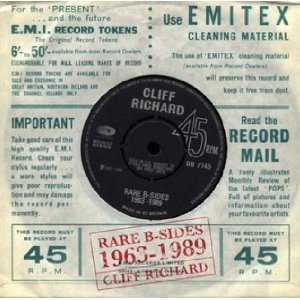 【輸入盤CD】【新品】Cliff Richard / Rare B-Sides 1963-1989 (クリフ・リチャード)