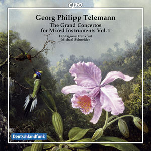 【輸入盤CD】Telemann/La Stagione Frankfurt/Schneider / Grand Cons For Mixed Instruments 1