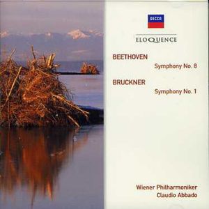 【輸入盤CD】Abbado/Wiener Philharmoniker / Eloquence: Beethoven - Symphony No 8/Brucker