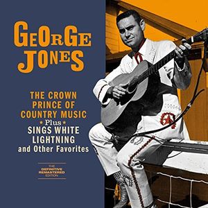 Artist Name: M - 【輸入盤CD】【新品】George Jones / Crown Prince Of Country Music + Sings White Lightn (ジョージ・ジョーンズ)