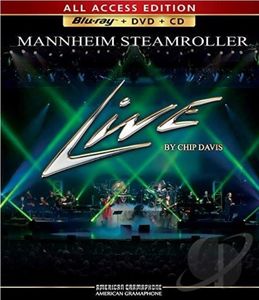 【輸入盤CD】Mannheim Steamroller / Live: All Access Edition (w/DVD) (w/Blu-Ray) (マンハイム・スティームローラー)