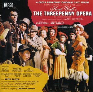 ͢CDORIGINAL BROADWAY Cast / THREEPENNY OPERA (1954)