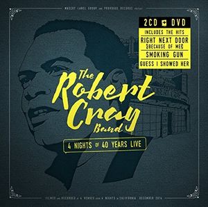 【輸入盤CD】【ネコポス送料無料】Robert Cray / 4 Nights Of 40 Years Live (w/DVD) (ロバート・クレイ)