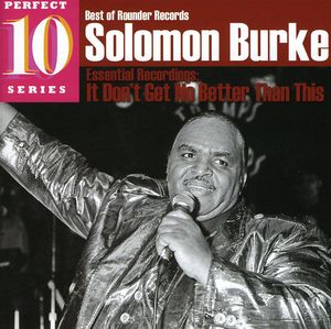 【輸入盤CD】Solomon Burke / Essential Recordings: It Don't Get No Better Than (ソロモン・バーク)