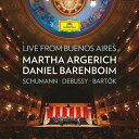 【輸入盤CD】Argerich/Barenboim / Live From Buenos Aires (Schumann/Debussy/Barktok)