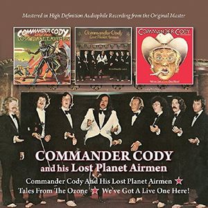 【輸入盤CD】【新品】Commander Cody & His Lost Planet Airmen / And His Lost Planet Airmen/Tales From Ozone/We've【K2016/4/15発売】(コマンダー・コーディ)