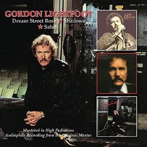 【輸入盤CD】Gordon Lightfoot / Dream Street Rose/Shadows/Salute 【K2016/6/3発売】(ゴードン・ライトフット)