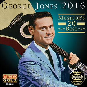 【輸入盤CD】George Jones / 2016: Musicor's 20 Best 【K2016/7/29発売】(ジョージ・ジョーンズ)