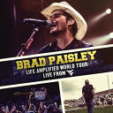 【輸入盤CD】【新品】Brad Paisely / Life Amplified World Tour: Live From WVU (w/DVD)【K2016...