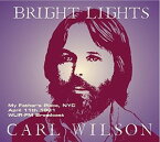 【輸入盤CD】Carl Wilson / Bright Lights: My Father's Place NYC April 11 1981【K2016/11/11発売】(カール・ウィルソン)