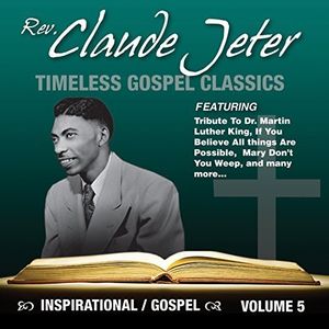 【輸入盤CD】Claude Jeter / Inspirational Gospel Classics 5 (Digipak)
