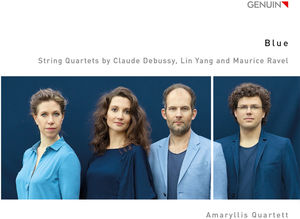 【輸入盤CD】【新品】Debussy/Amaryllis Quartett / Blue - String Quartets By Claude Debussy Lin Yang