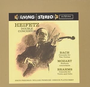 【輸入盤CD】Jascha Heifetz / Double Concertos: Bach, Mozart, Brahms