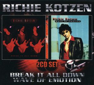 【輸入盤CD】Richie Kotzen / Break It All Down/Wave Of Emotion (リッチー・コッツェン)