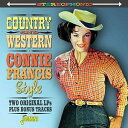【輸入盤CD】Connie Francis / Country Western Connie Francis Style (コニー フランシス)