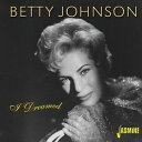 2016/7/15 発売UK盤レーベル：IMPORTS収録曲：Betty Johnson is often overlooked when naming the top female vocalists of the 1950s, but in fact she scored a dozen hit singles and was a top attraction on all of the major TV variety shows. This new Jasmine collection presents 60 of her best recordings, including the iconic classics "I Dreamed", "Little White Lies" and "The Little Blue Man", as well as several other hits and rarities, and the complete album "The Song You Heard When You Fell in Love". Betty Johnson had a sound and style that is just as distinctive today as ever, and this digitally remastered set from Jasmine is a must for fans of her music as well as a wonderful introduction and overview of her career.