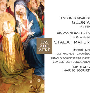 【輸入盤CD】【新品】Nikolaus Harnoncourt / Antonio Vivaldi Gloria Stabat Mater 【K2016/10/21発売】