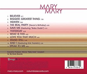 【輸入盤CD】Mary Mary / Mary Mary 【K2017/5/5発売】(メアリー・メアリー)