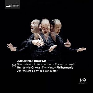 【輸入盤CD】Brahms/Hague Philharmonic/Willem De Vriend / Brahms: Serenade No 1Variations on a Theme by Haydn(輸入盤CD)【K2016/10/14発売】
