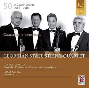 【輸入盤CD】【新品】Tsintsadze/Georgian State String Quartet / Tsintsadze: Caucasian Impressions 【K2016/10/14発売】
