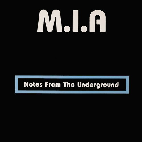 【輸入盤CD】【新品】M.I.A. / Notes From The Underground 【K2017/9/15発売】(M．I．A．)