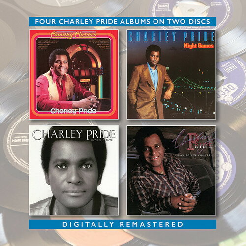 【輸入盤CD】Charley Pride / Country Classics/Night Games/Power Of Love【K2017/9/29発売】(チャーリー・プライド)