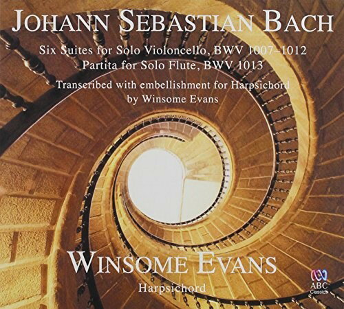 ͢CDBach/Winsome Evans / J.S. Bach: Six Suites For Solo Violoncello Bwv 100K2016/8/19ȯ