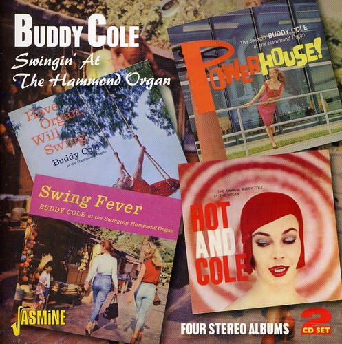 【輸入盤CD】Buddy Cole / Swingin At The Hammond Organ (バディ コール)